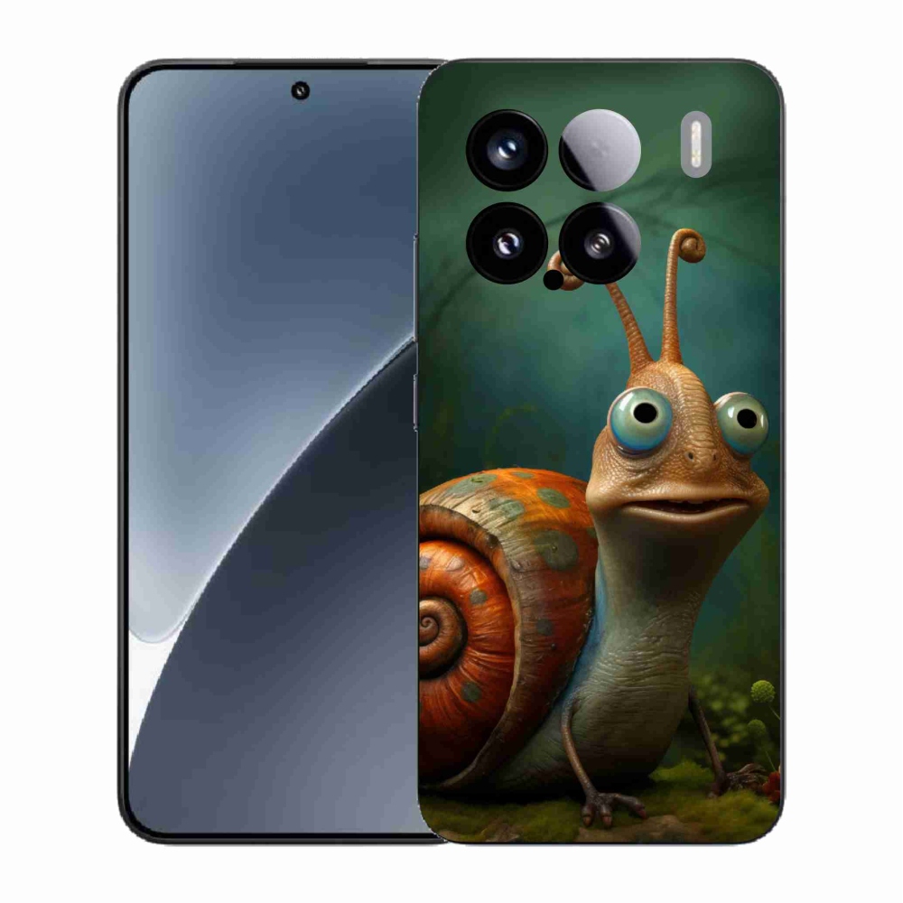 Gelový kryt mmCase na Xiaomi 15 - šnek