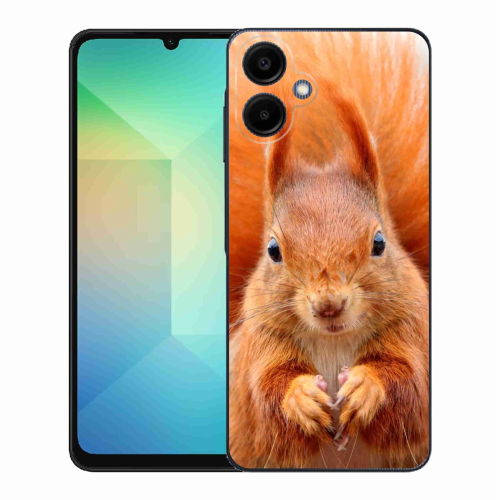 Gelový kryt mmCase na Samsung Galaxy A06 4G - veverka