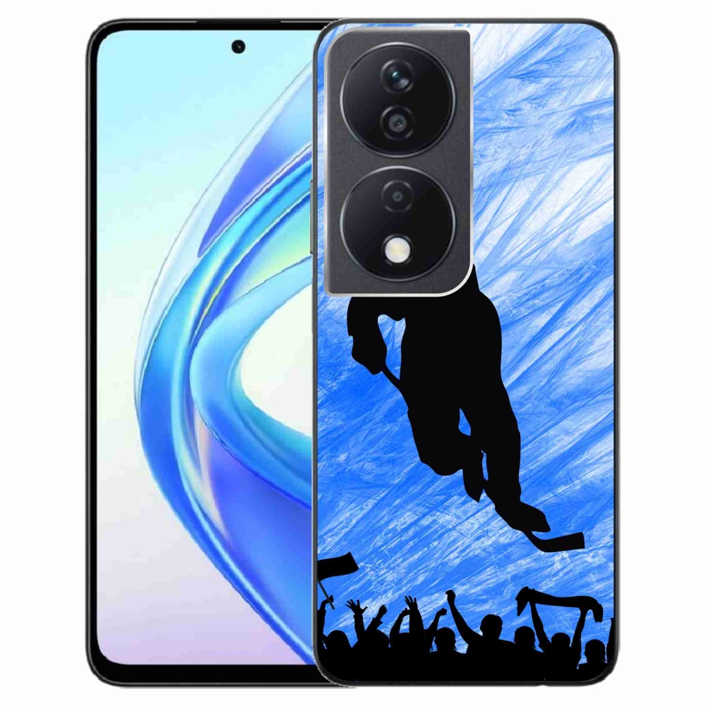 Gelový kryt mmCase na Honor X7b/Honor 90 Smart - hokejový hráč
