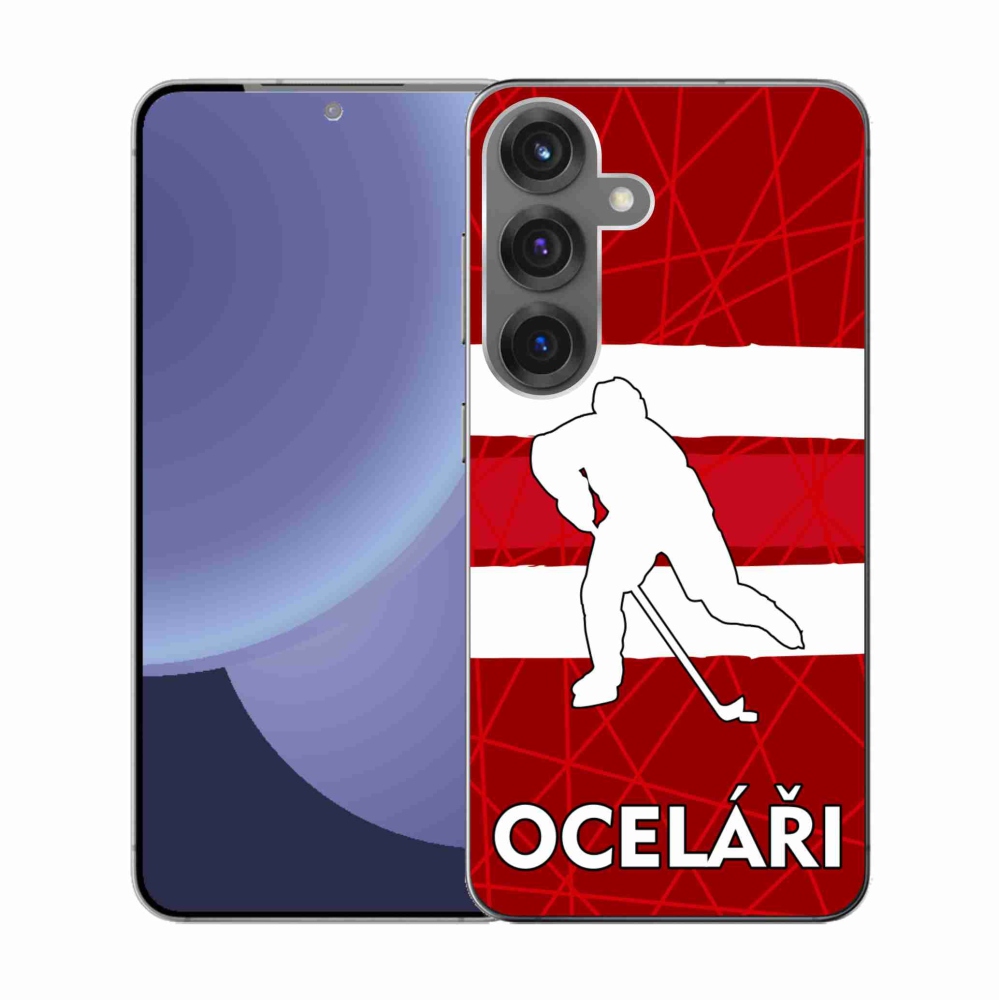 Gelový kryt mmCase na Samsung Galaxy S25 - Oceláři