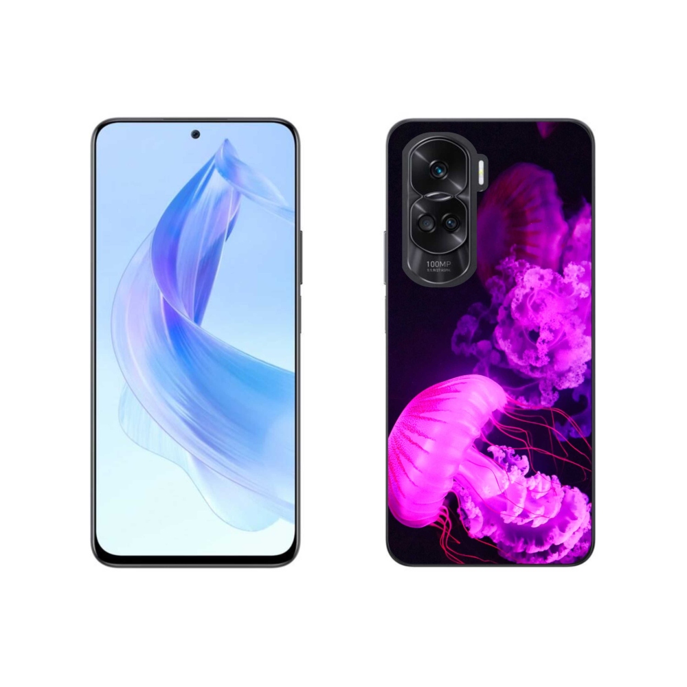 Gelový kryt mmCase na Honor 90 Lite - medúza 1