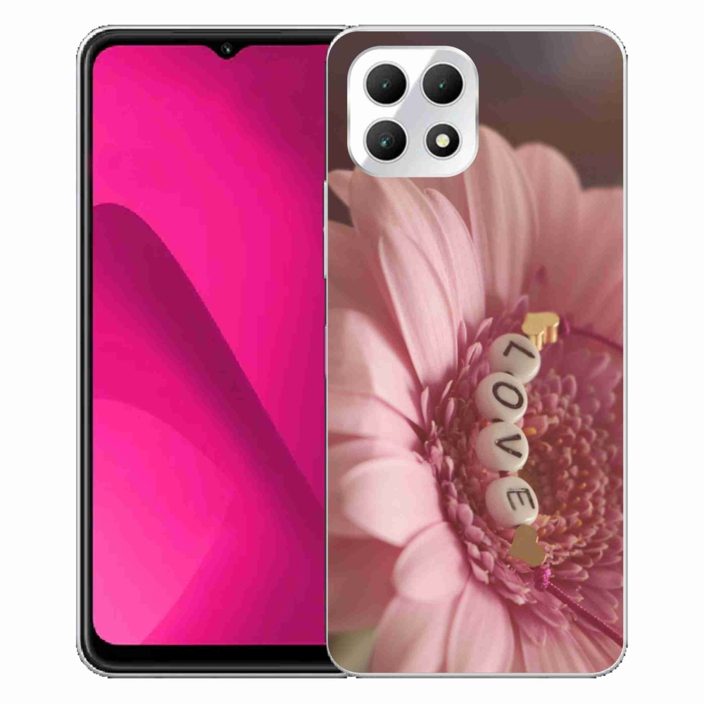 Gelový kryt mmCase na T-Mobile T Phone 2 - přívěsek love