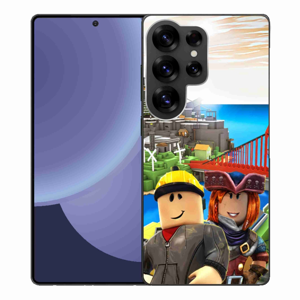 Gelový kryt mmCase na Samsung Galaxy S25 Ultra - roblox 1