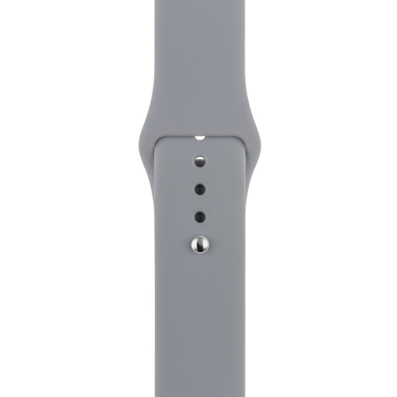 OBAL:ME Silikonový Řemínek pro Apple Watch 42-49mm M-L Grey