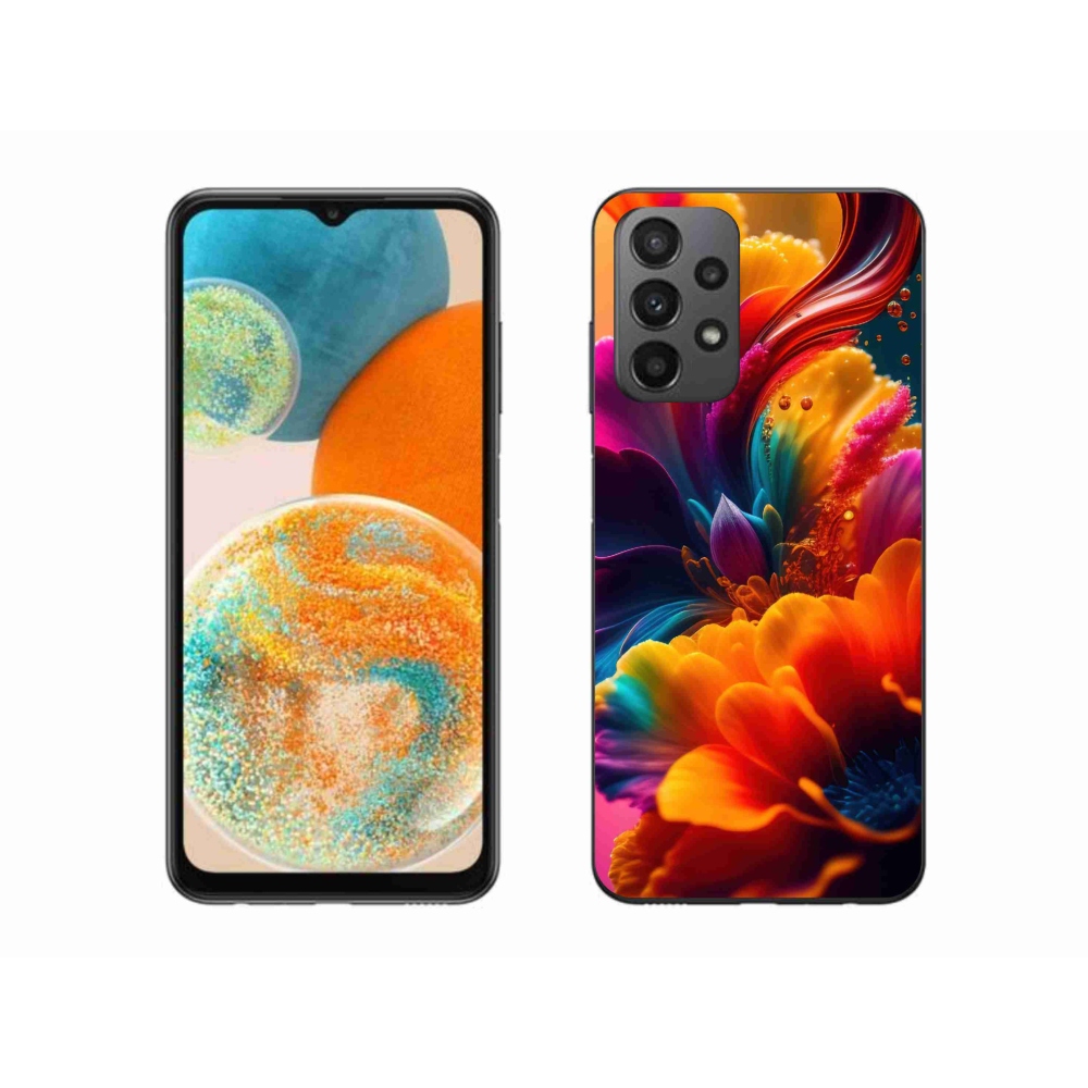 Gelový kryt mmCase na Samsung Galaxy A23 4G/5G - abstraktní motiv 2