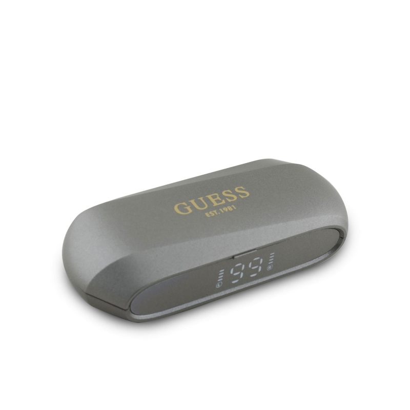 Guess Elongated Metallic ENC TWS Bezdrátová Sluchátka Taupe