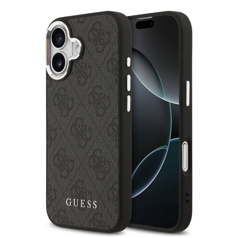 Guess 4G MagSafe Zadní Kryt pro iPhone 17 Black