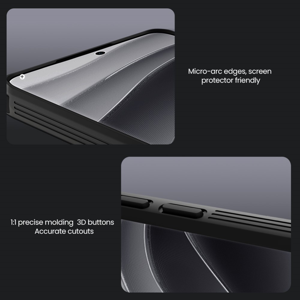 NLK gelový obal s ochranou fotoaparátu na Xiaomi Redmi Note Note 14 Pro+ 5G - černý