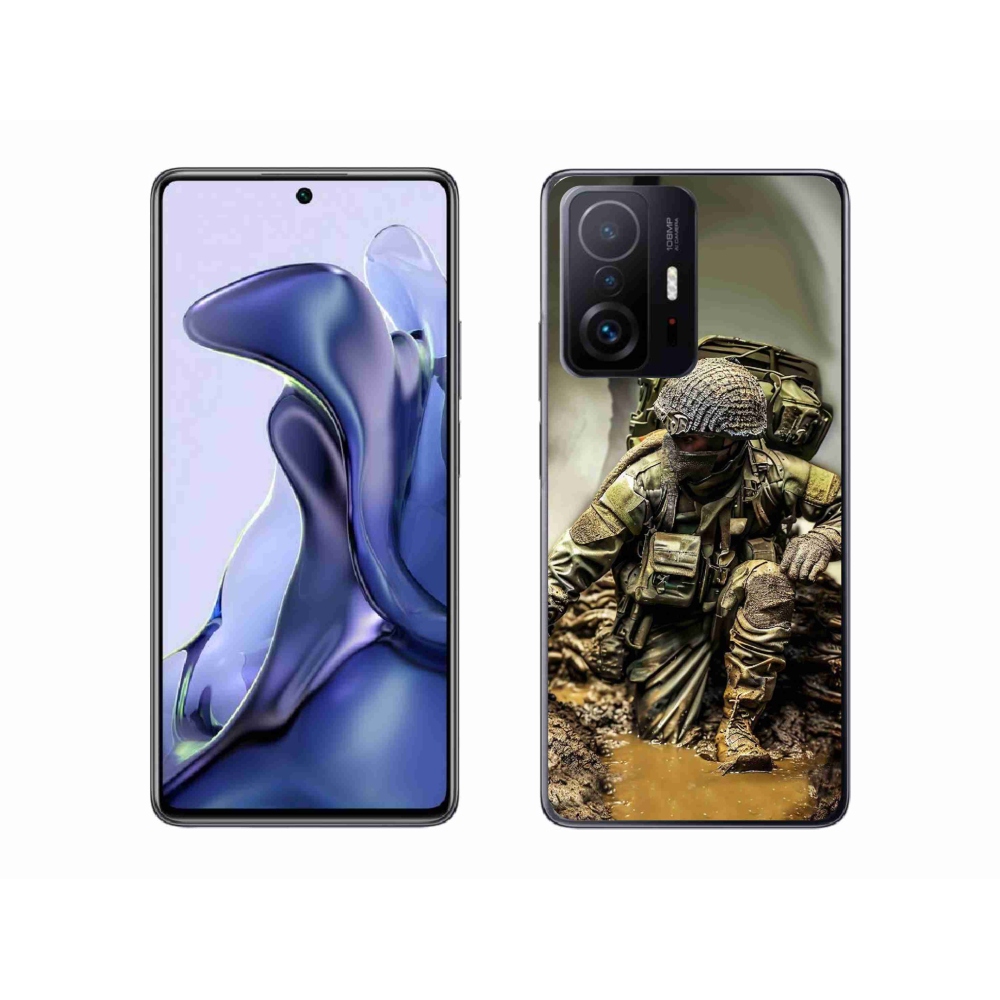 Gelový kryt mmCase na Xiaomi 11T - voják