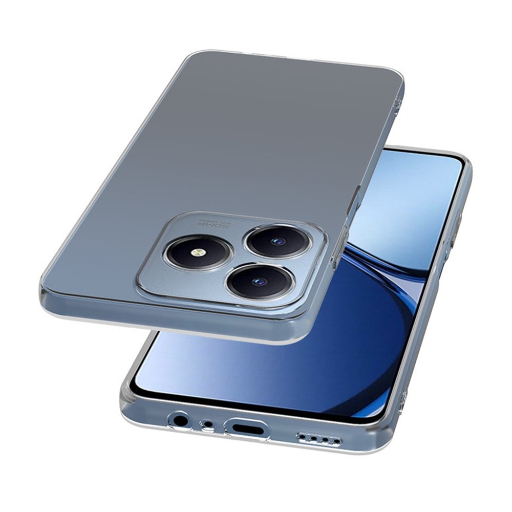 Průhledný gelový obal na Realme C63 - průhledný