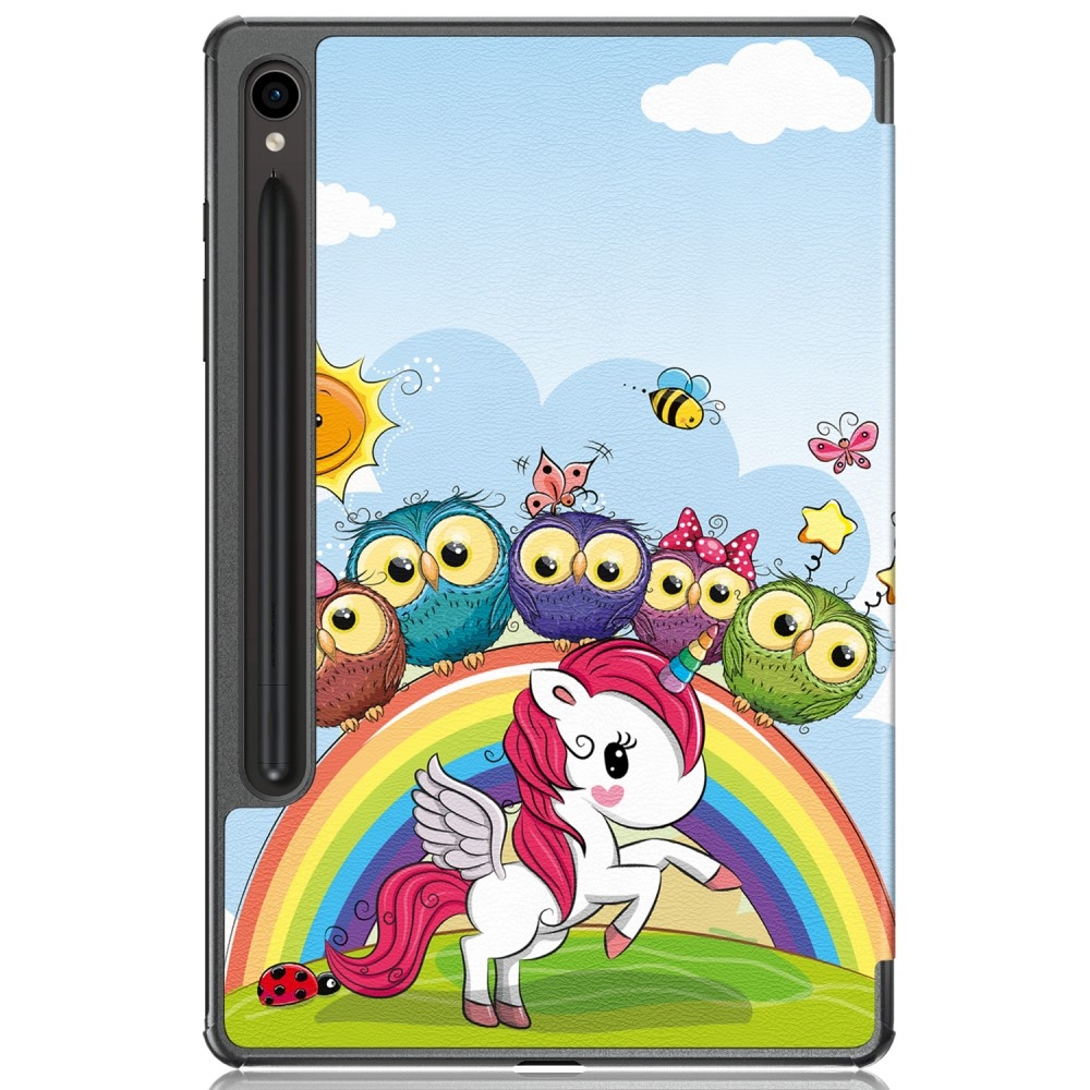Print chytré zavírací pouzdro na Samsung Galaxy Tab S9/Tab S10 - zvířátka