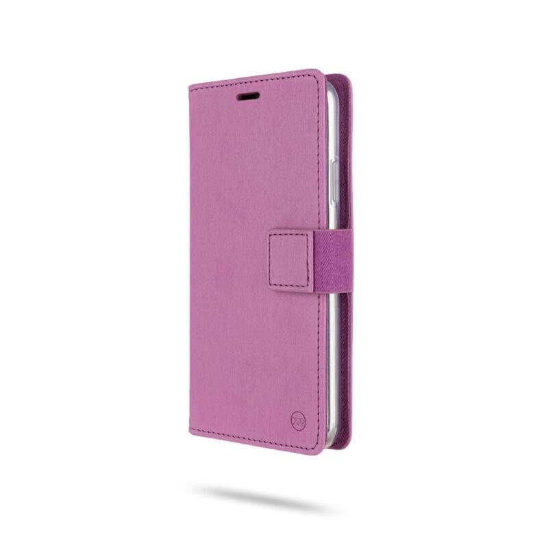 Roar PU kožené peněženkové pouzdro na mobil iPhone 11 Pro 5.8 (2019) - fialové