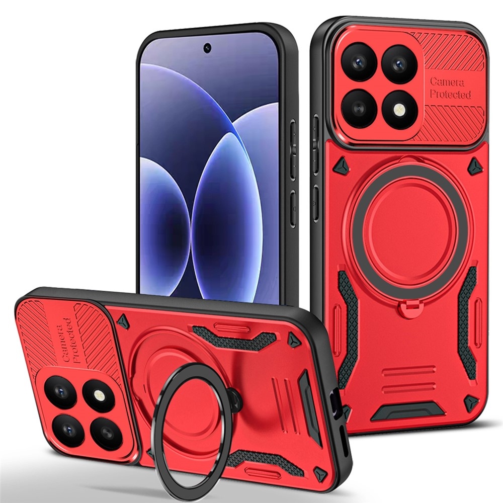 Robust odolný kryt s MagSafe na Xiaomi 17 - červený