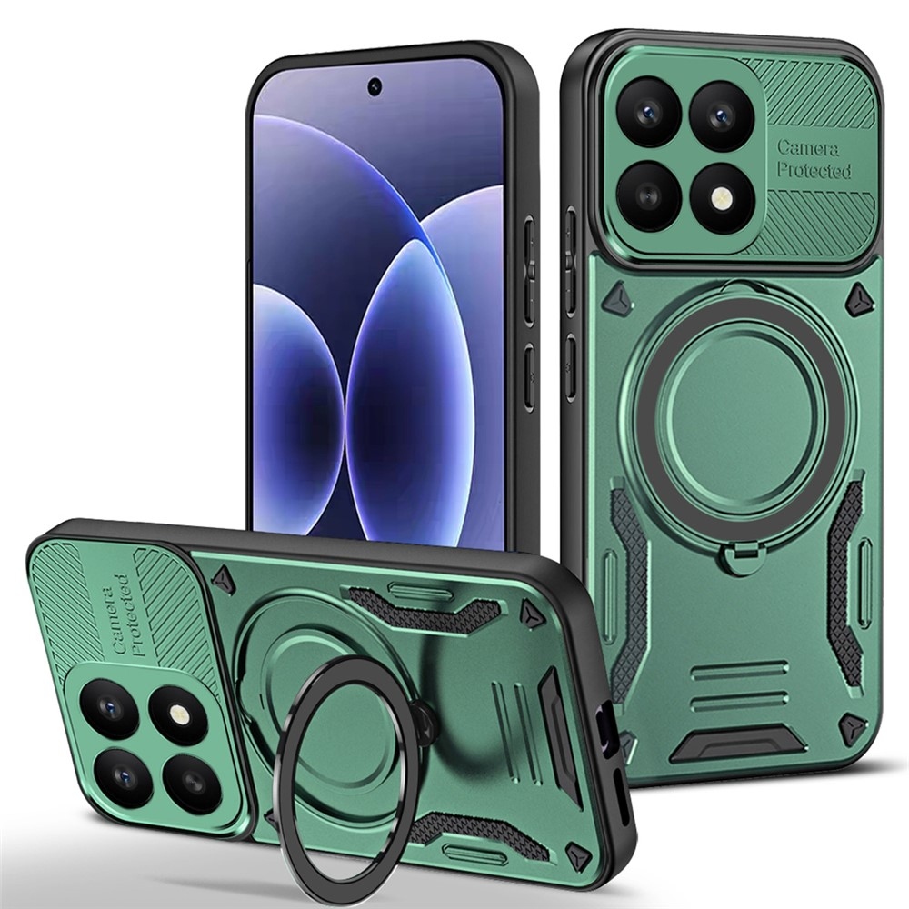 Robust odolný kryt s MagSafe na Xiaomi 17 - zelený