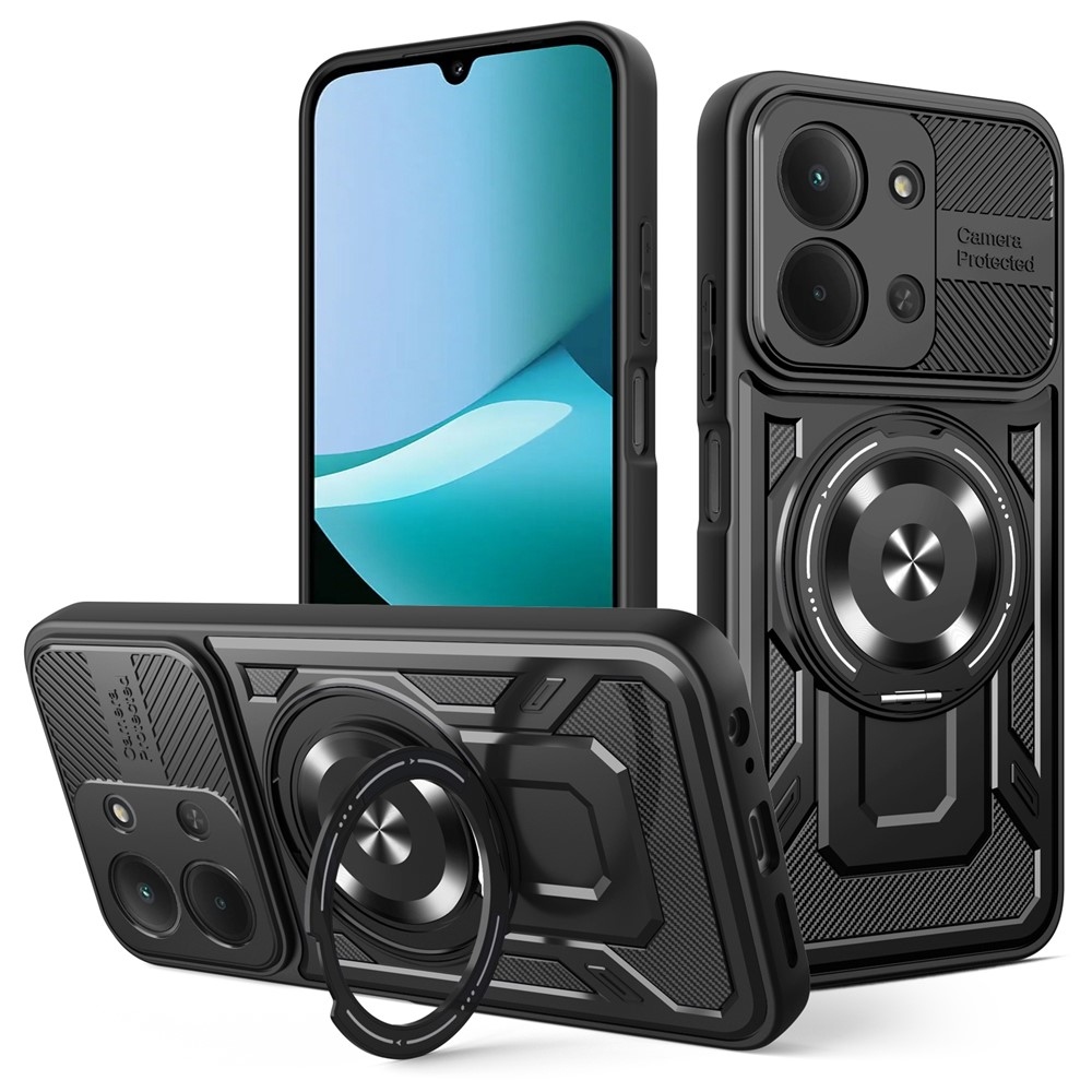 Robust odolný kryt s MagSafe na Xiaomi Poco F8 Pro 5G - černý