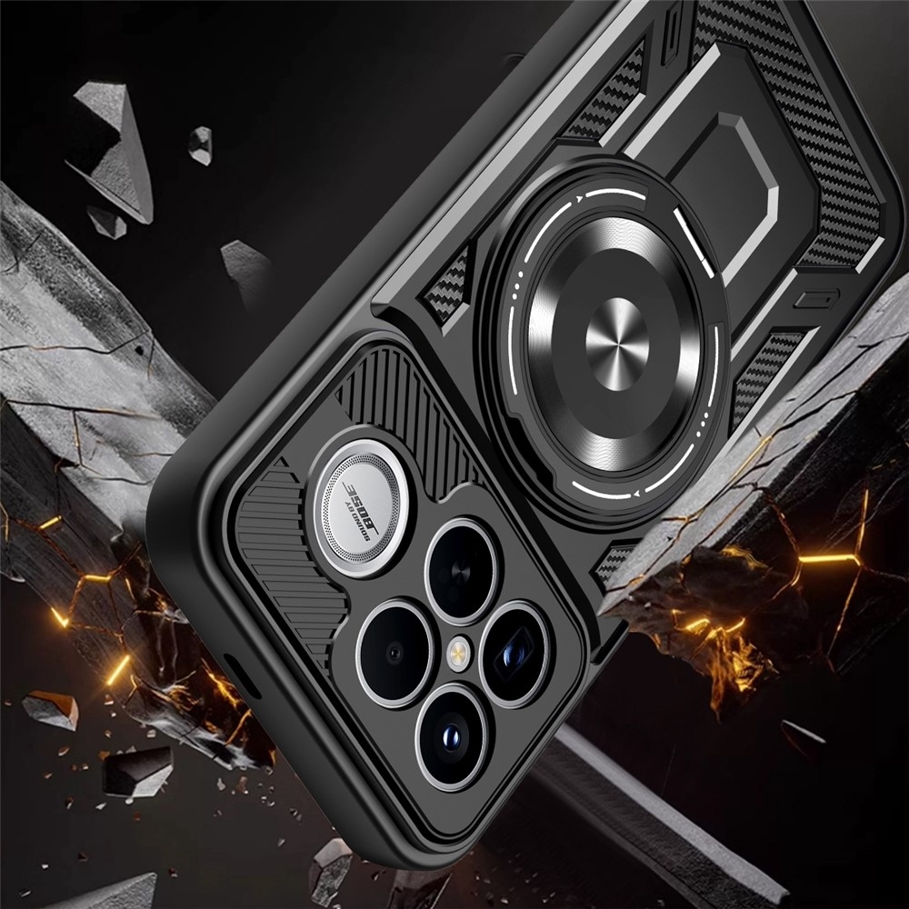 Robust odolný kryt s MagSafe na Xiaomi Poco F8 Ultra 5G - černý