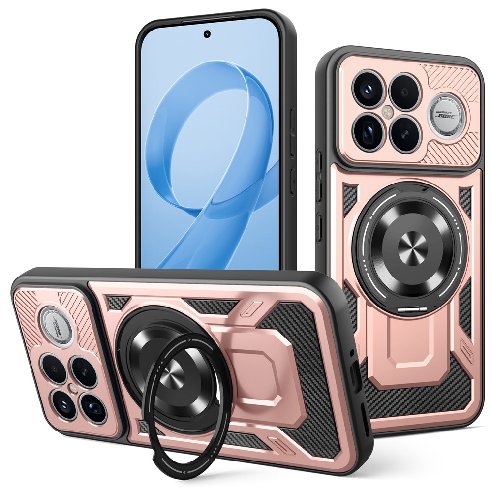 Robust odolný kryt s MagSafe na Xiaomi Poco F8 Ultra 5G - růžovozlatý