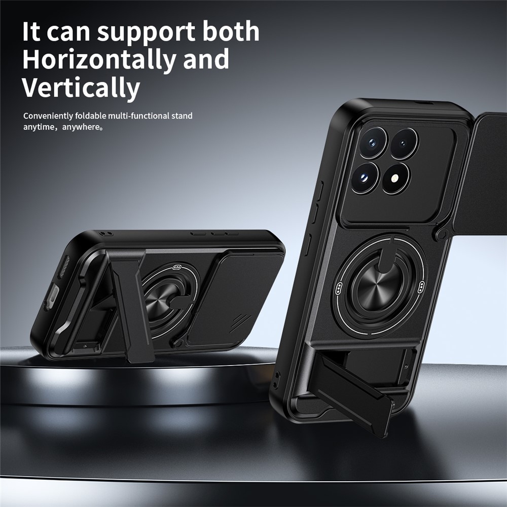 Robuste odolný kryt na Xiaomi Poco F9 Pro 5G - černý