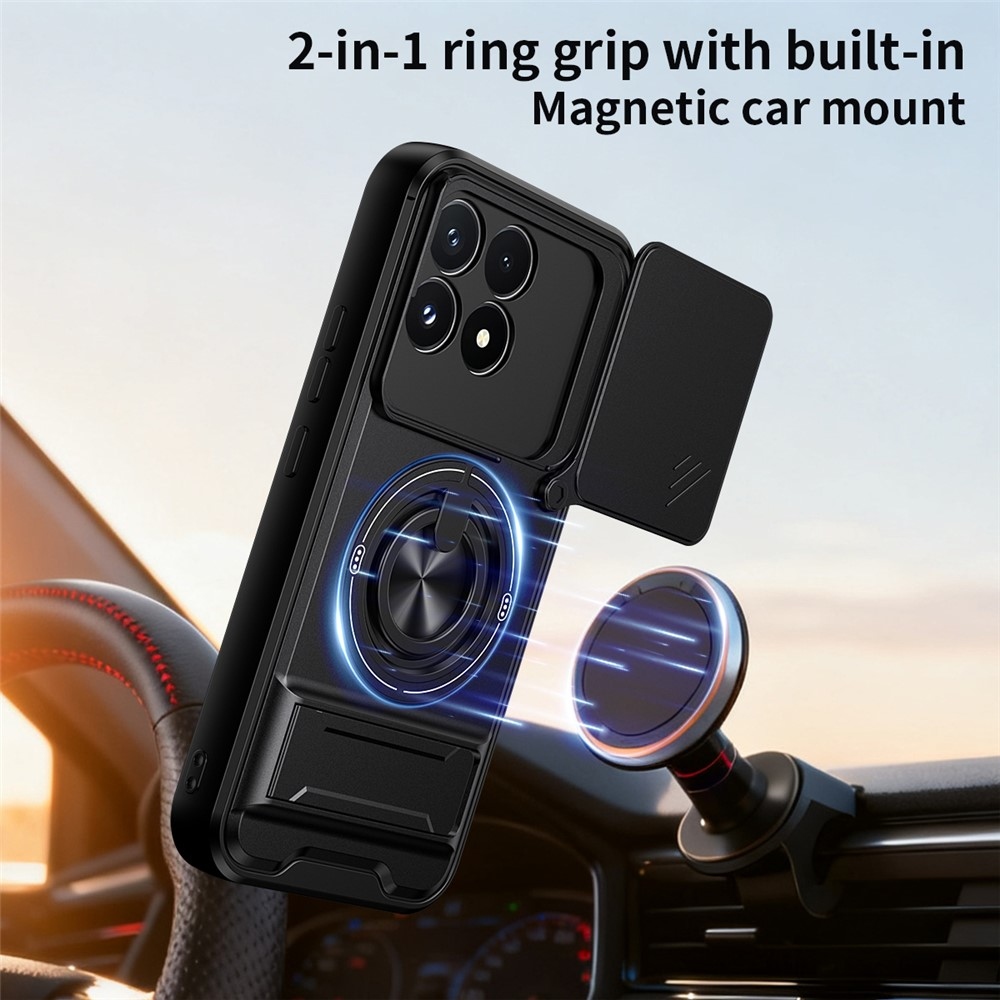 Robuste odolný kryt na Xiaomi Poco F9 Pro 5G - černý