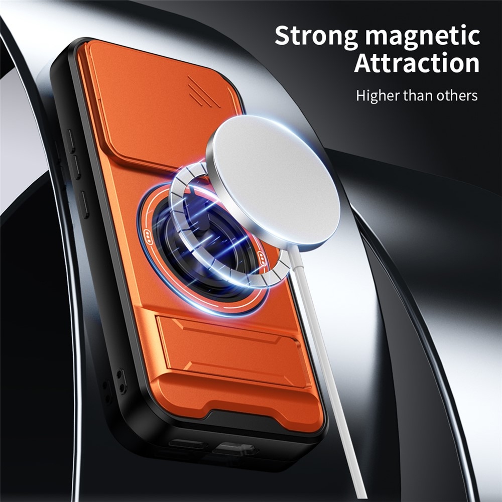 Robuste odolný kryt na Xiaomi Poco F9 Pro 5G - oranžový