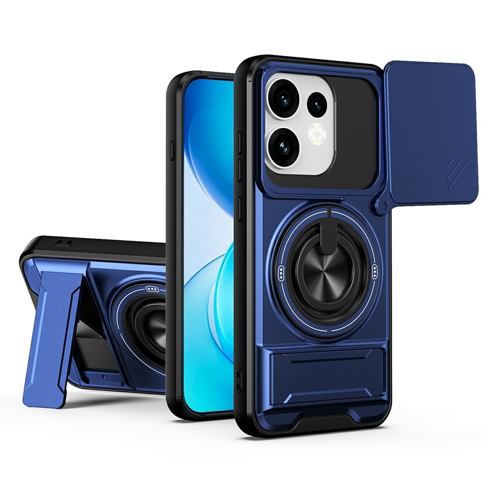 Robuste odolný kryt s MagSafe na Oppo Reno 16 Pro 5G/Oppo Reno 16 5G - modrý