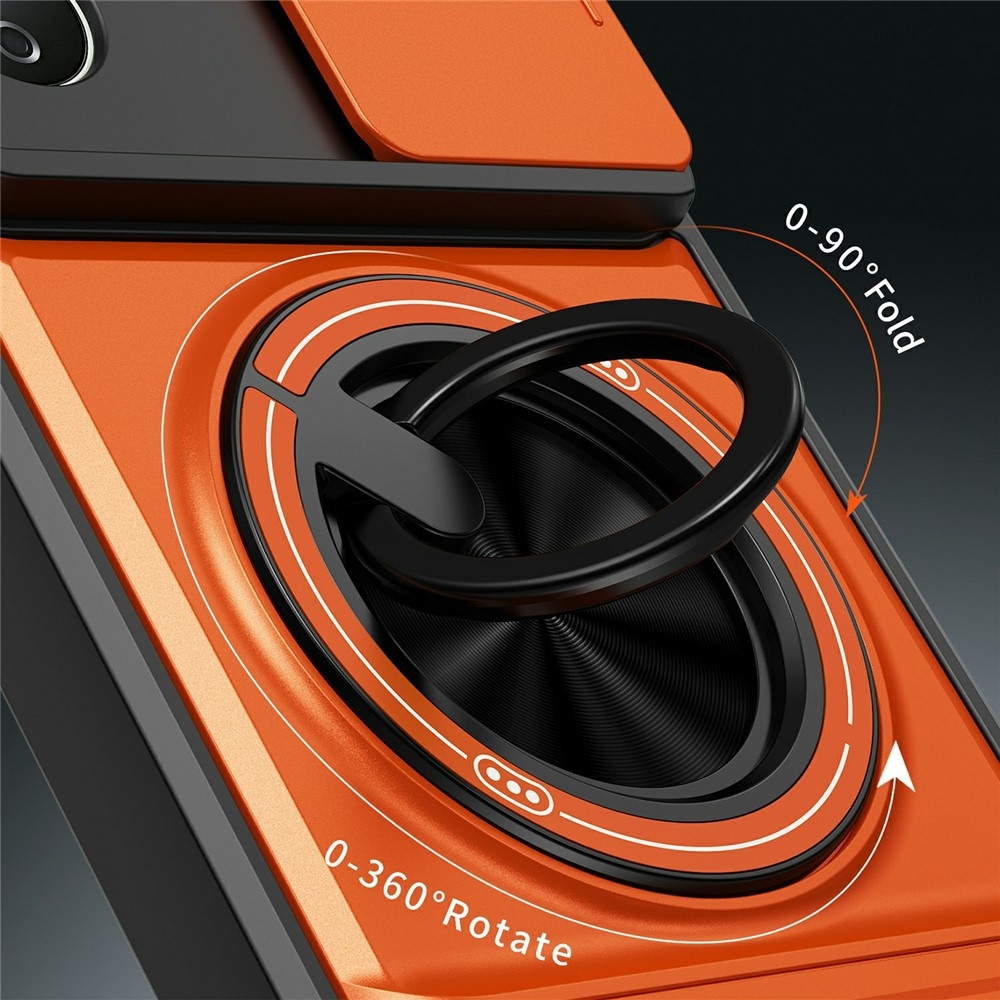 Robuste odolný kryt s MagSafe na Xiaomi Redmi Note 17 Pro Max 5G - oranžový