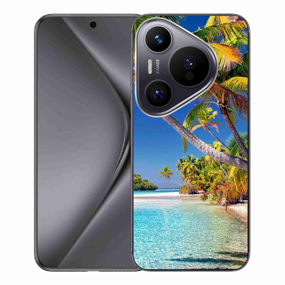 Gelový obal mmCase na Huawei Pura 70 Pro - mořská pláž
