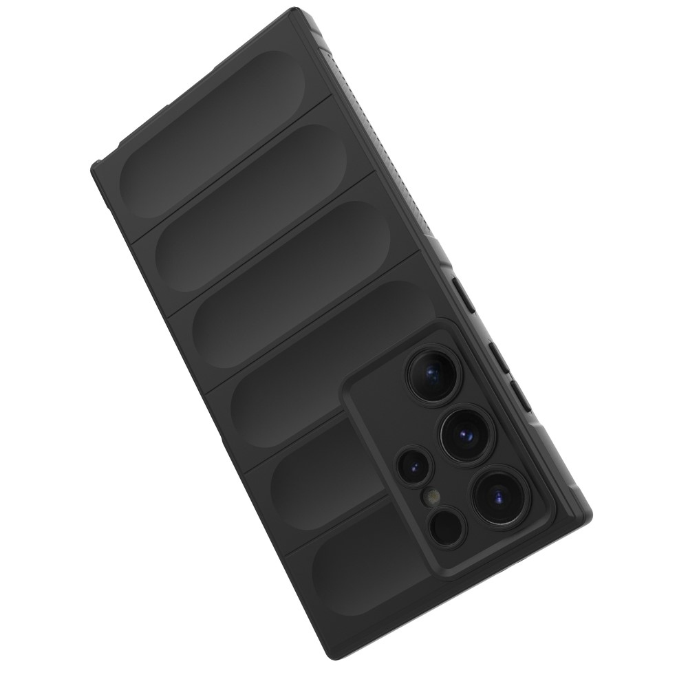 Rugg odolný gelový obal na Samsung Galaxy S24 Ultra - černý
