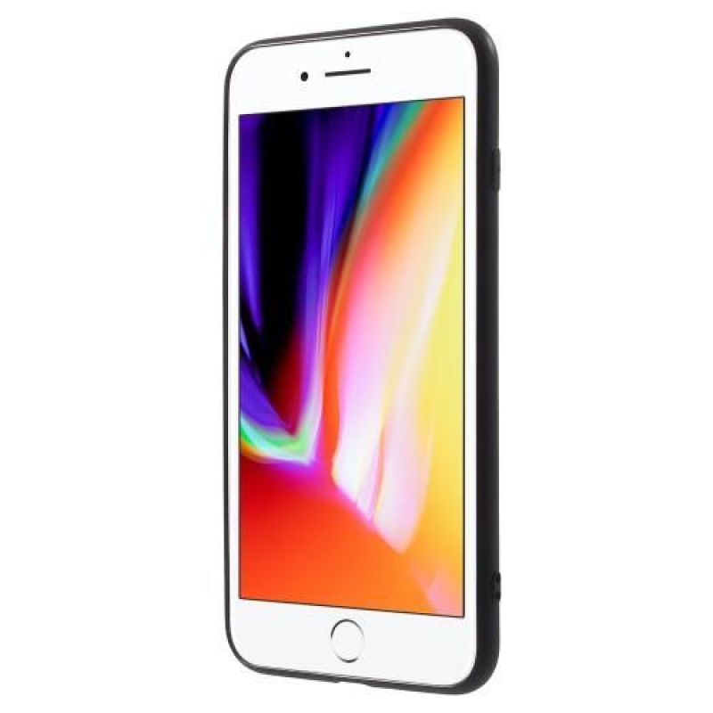 Rose gelový obal na iPhone 8 Plus a iPhone 7 Plus - černé pozadí