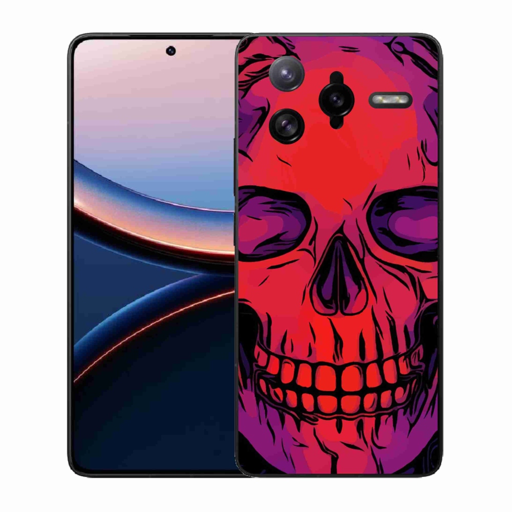 Gelový kryt mmCase na Xiaomi Poco F7 Ultra - lebka