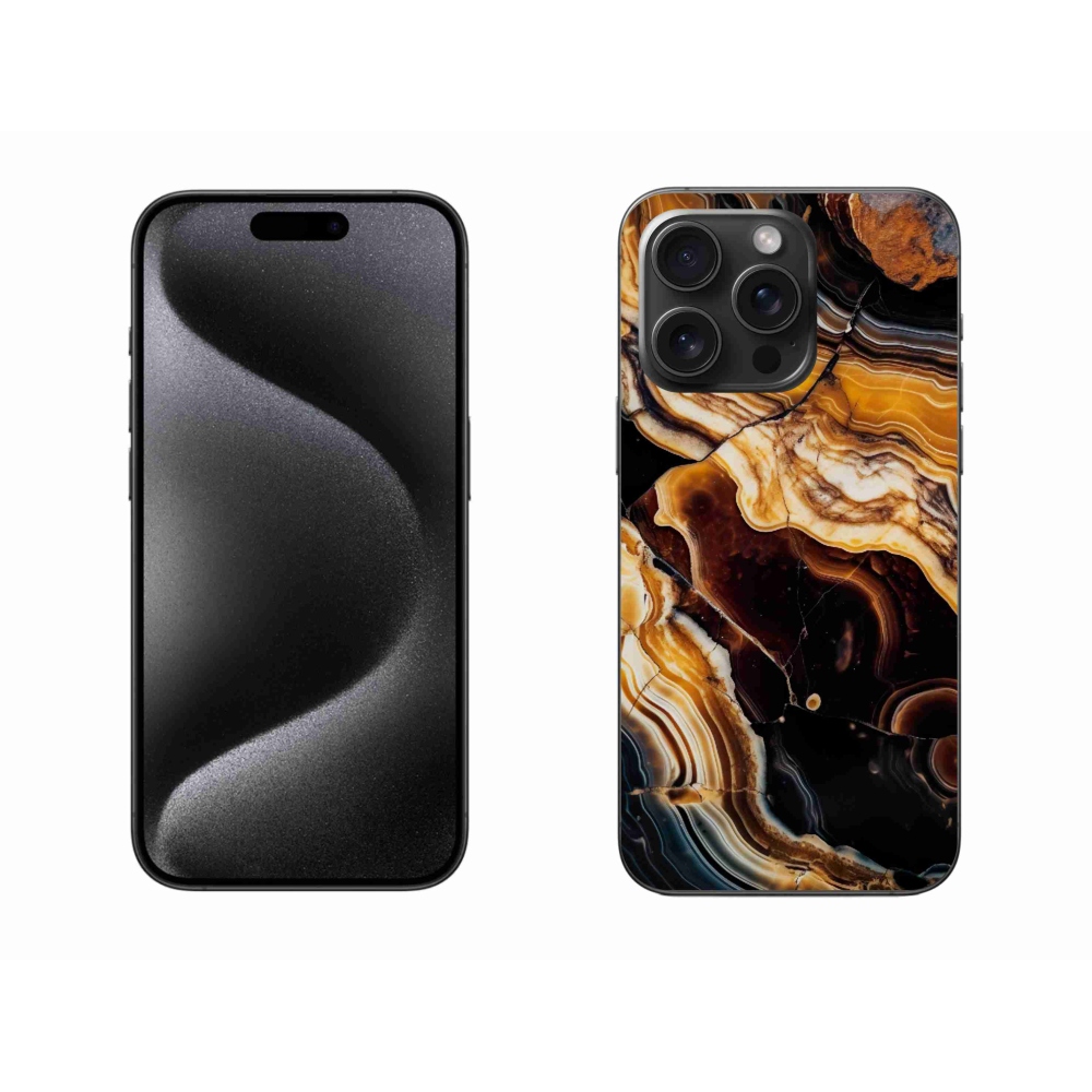 Gelový kryt mmCase na iPhone 15 Pro Max - abstraktní motiv 26