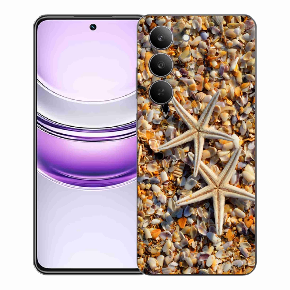 Gelový kryt mmCase na Realme 14x 5G - mořské hvězdice