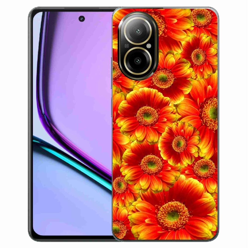 Gelový kryt mmCase na Realme C67 - gerbera 1