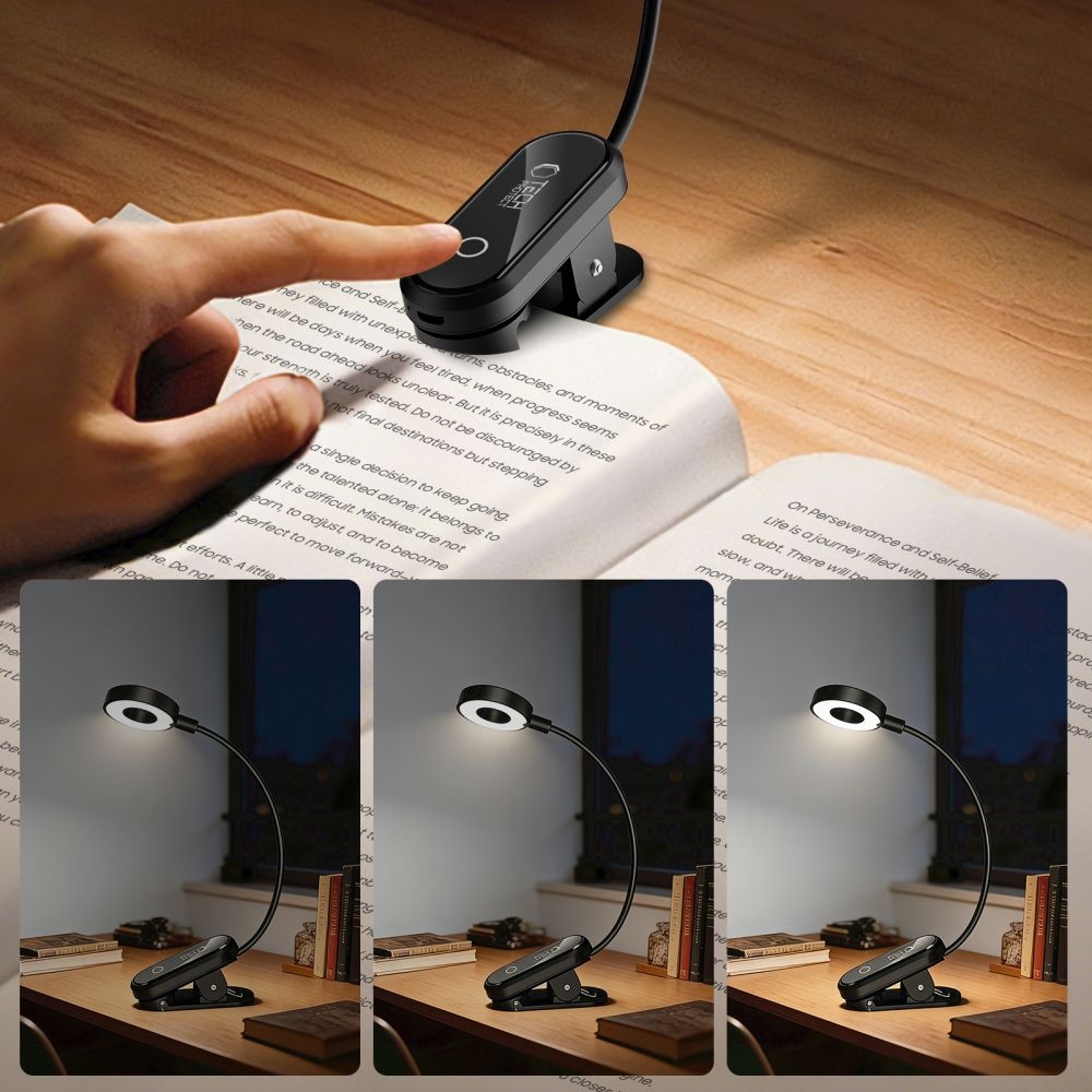 Tech-Protect LL100 LED lampička na čtení s klipsem