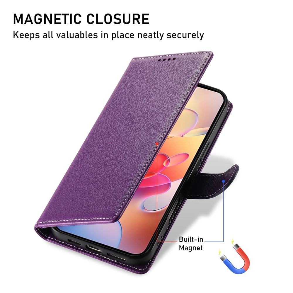 Snap knížkové pouzdro na Samsung Galaxy A17 5G - fialové