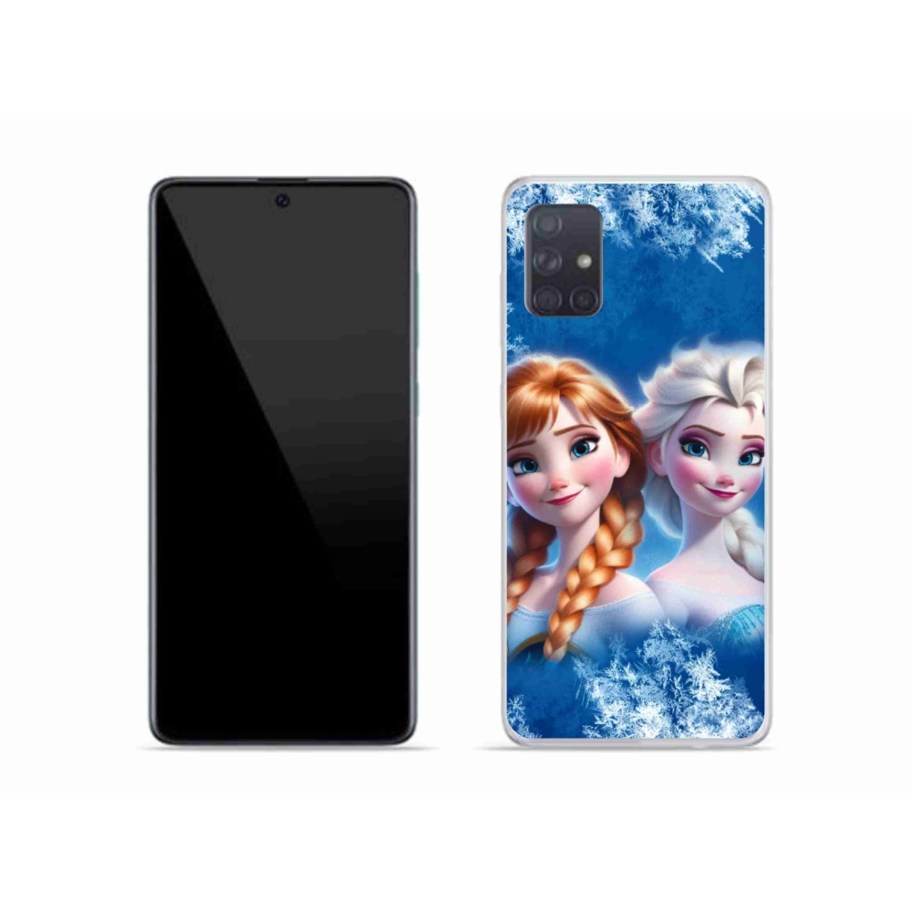 Gelový kryt mmCase na Samsung Galaxy A51 - ledové království 2