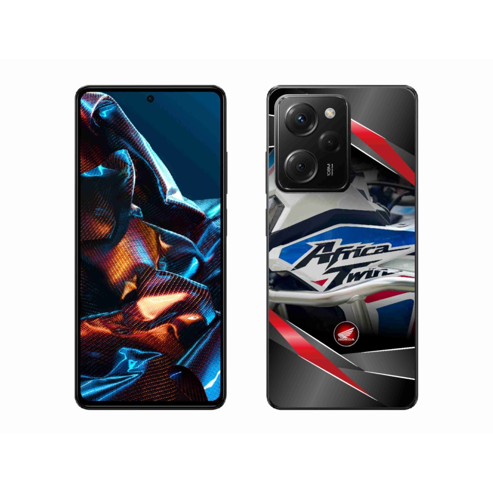 Gelový kryt mmCase na Xiaomi Poco X5 Pro 5G - motorka honda