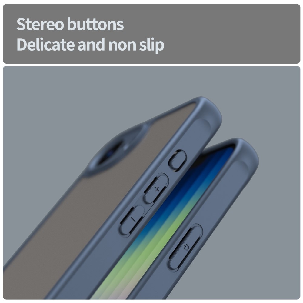 Proof gelový obal s pevnými zády na iPhone 16e - modrý