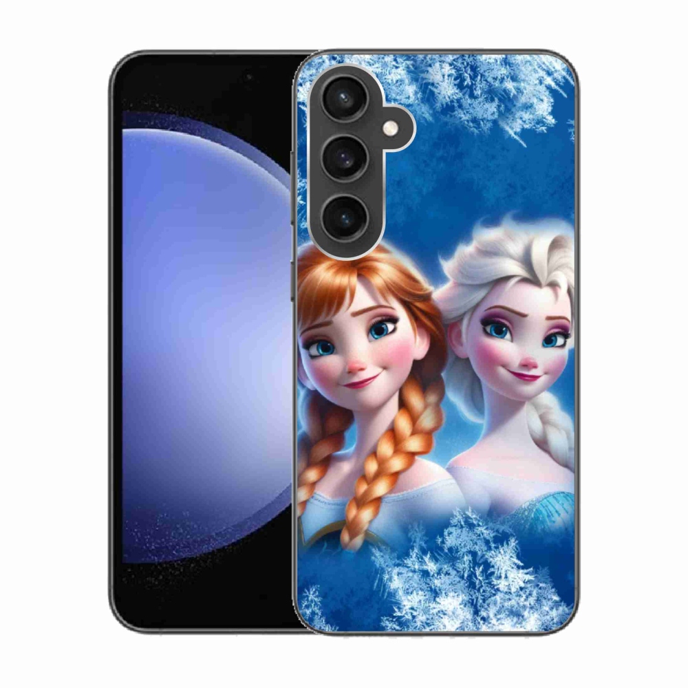 Gelový kryt mmCase na Samsung Galaxy S23 FE - ledové království 2
