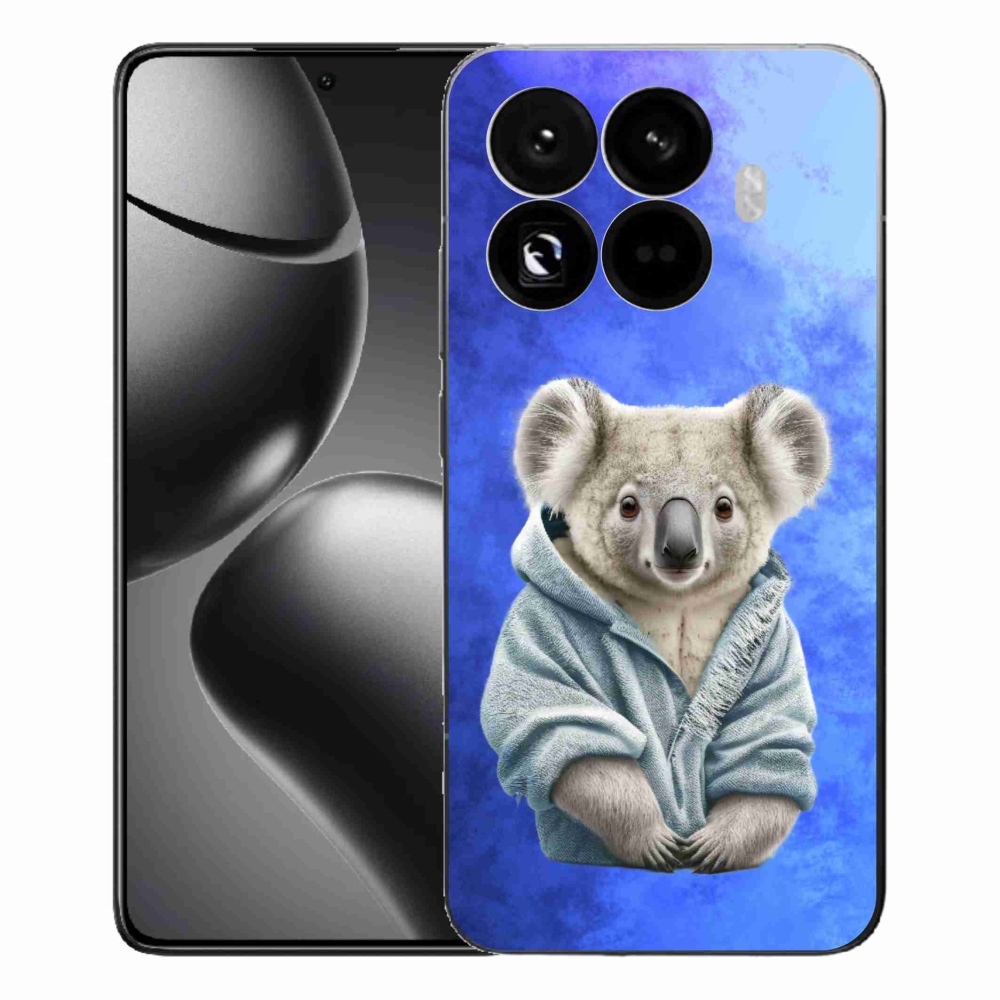 Gelový kryt mmCase na Xiaomi 15T Pro - koala ve svetru