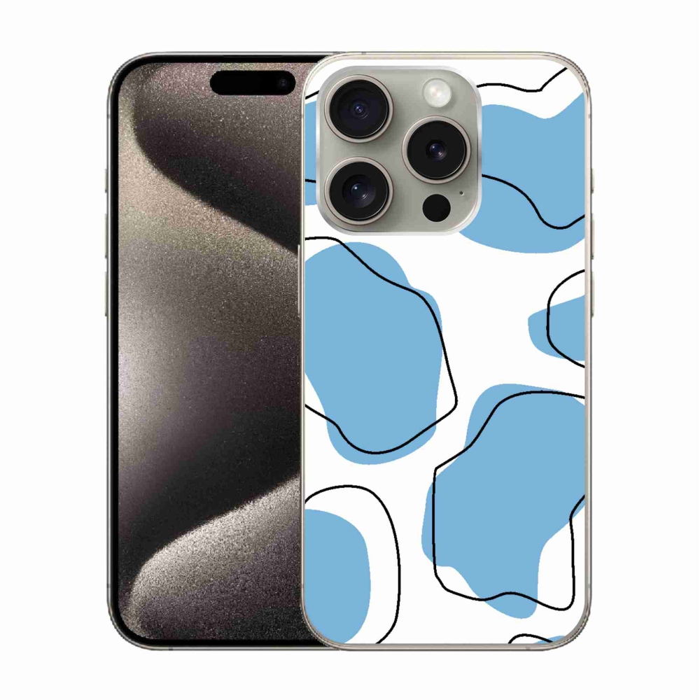 Gelový kryt mmCase na iPhone 15 Pro - abstrakt 28