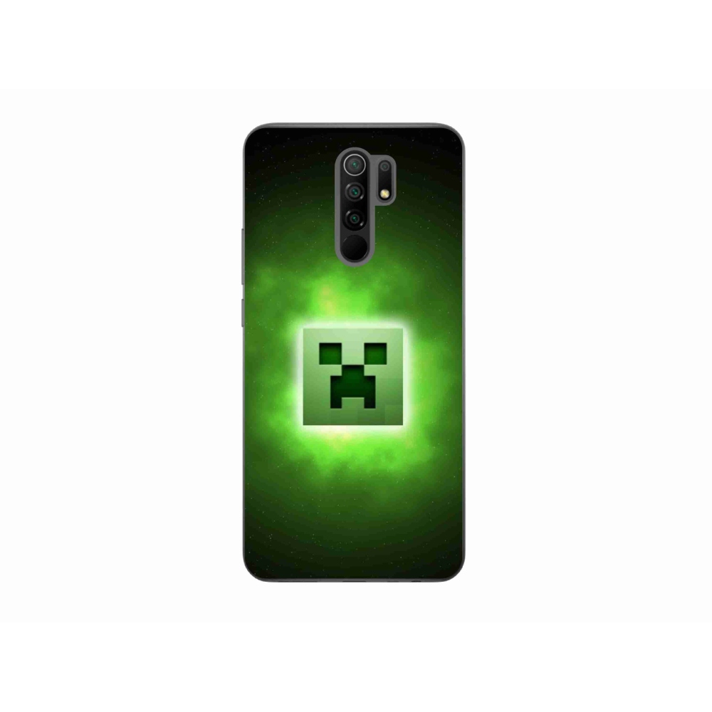 Gelový kryt mmCase na Xiaomi Redmi 9 - minecraft