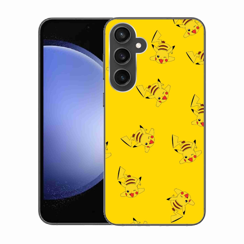 Gelový kryt mmCase na Samsung Galaxy S23 FE - pikachu