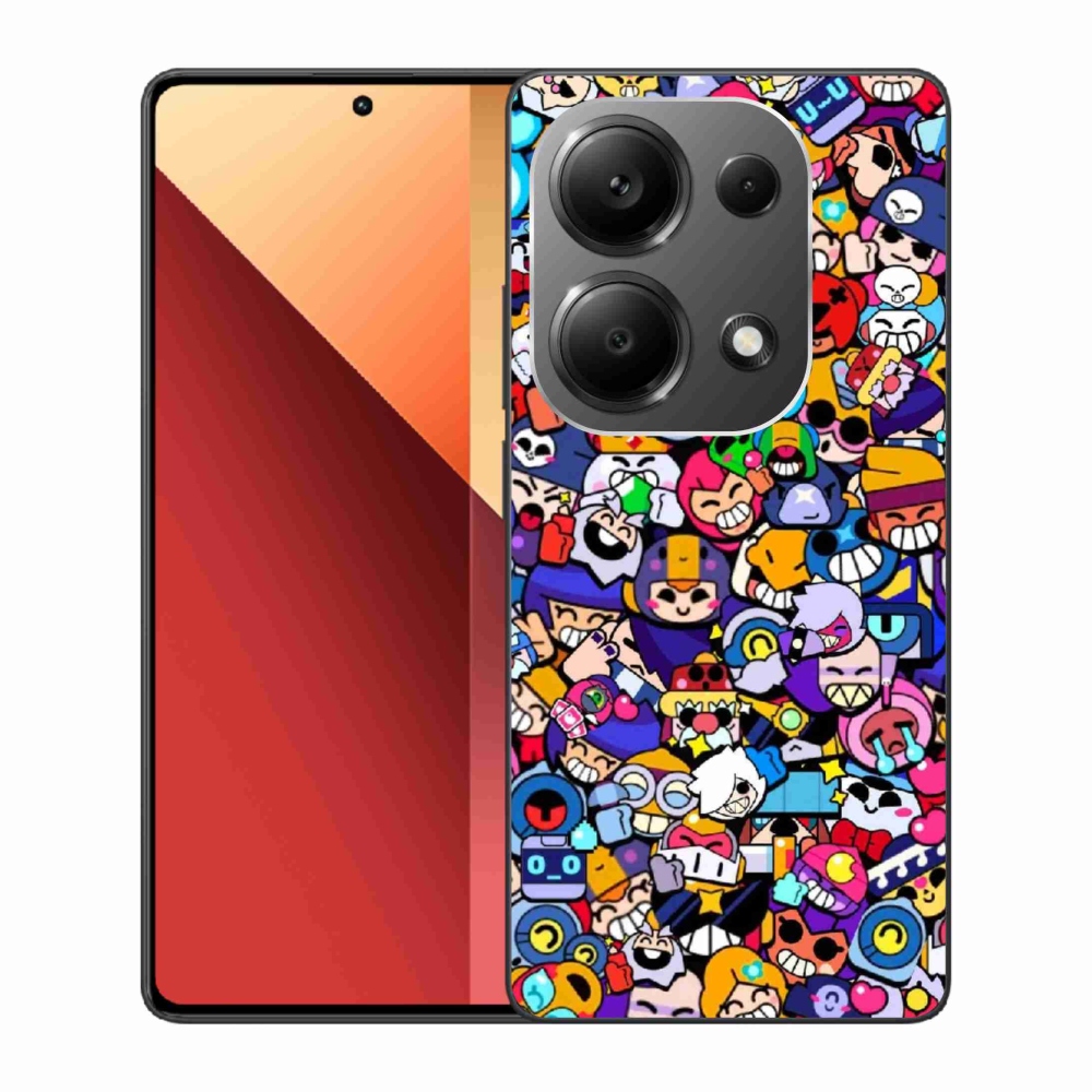 Gelový kryt mmCase na Xiaomi Redmi Note 13 Pro 4G/Poco M6 Pro  - brawl stars 2