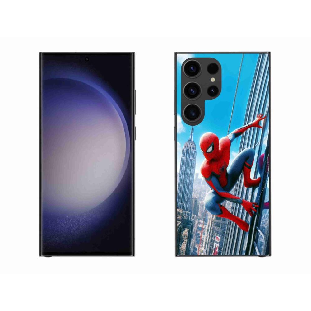 Gelový kryt mmCase na Samsung Galaxy S23 Ultra 5G - spiderman