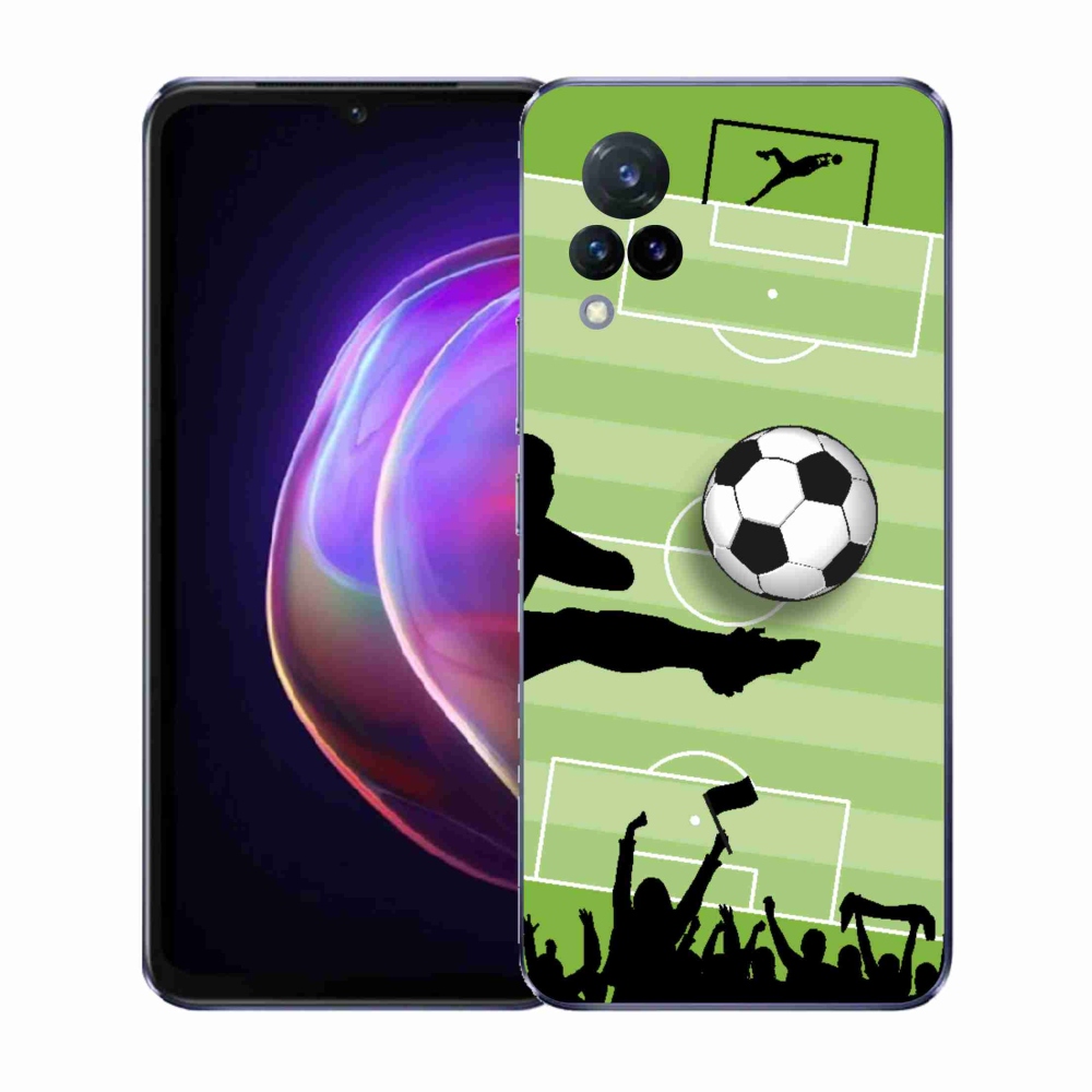 Gelový kryt mmCase na Vivo V21 4G/5G - fotbal 3