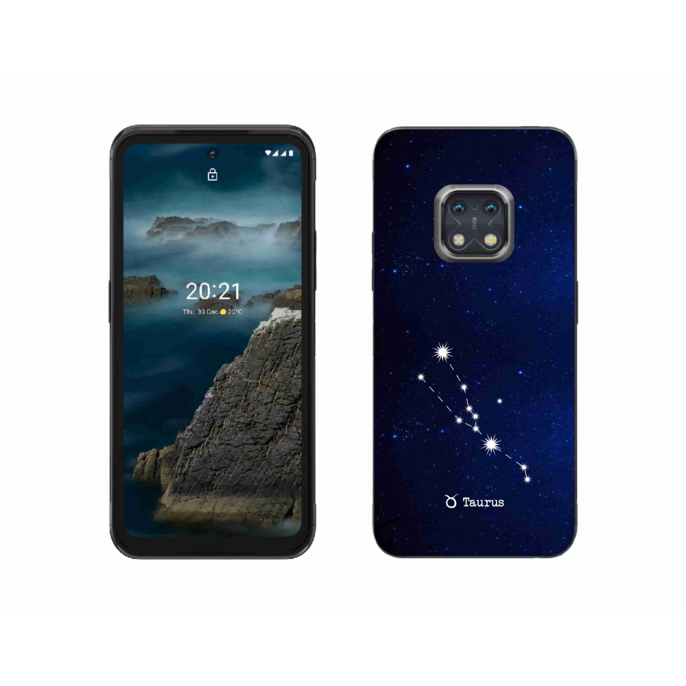 Gelový kryt mmCase na Nokia XR20 - souhvězdí Býka