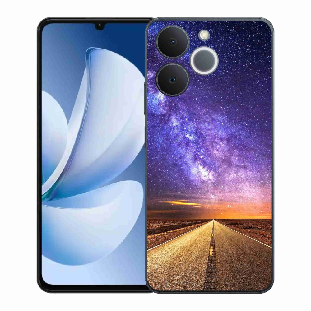 Gelový kryt mmCase na Realme Note 70T - americká silnice