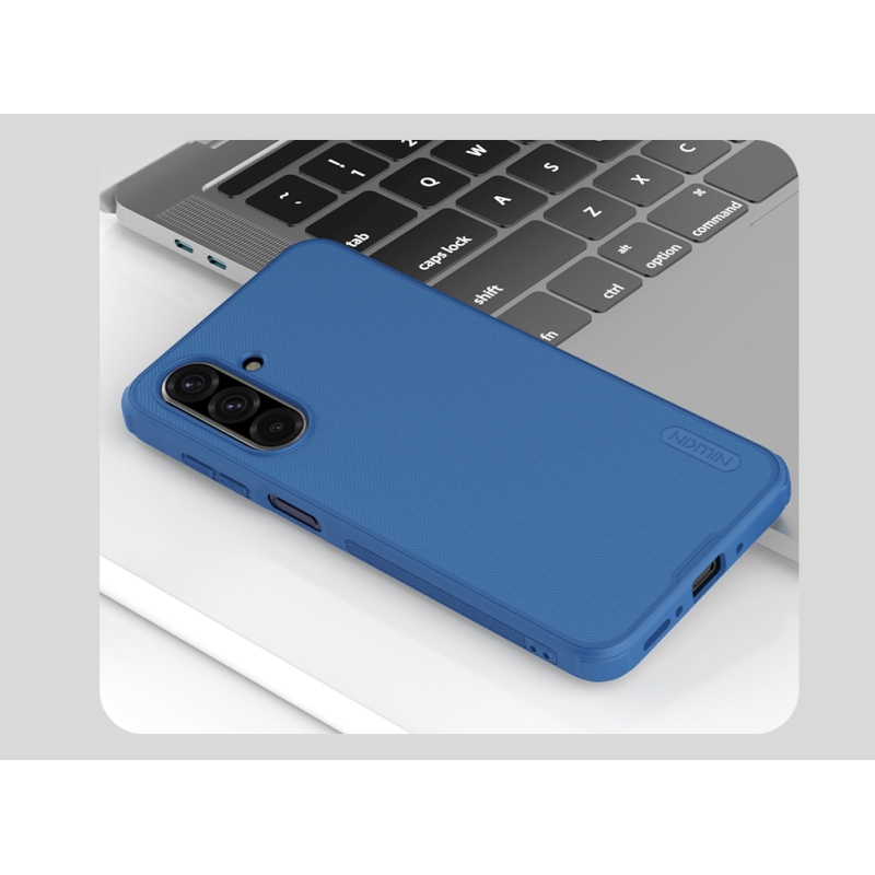 Nillkin Super Frosted PRO Zadní Kryt pro Samsung Galaxy A26 5G Blue