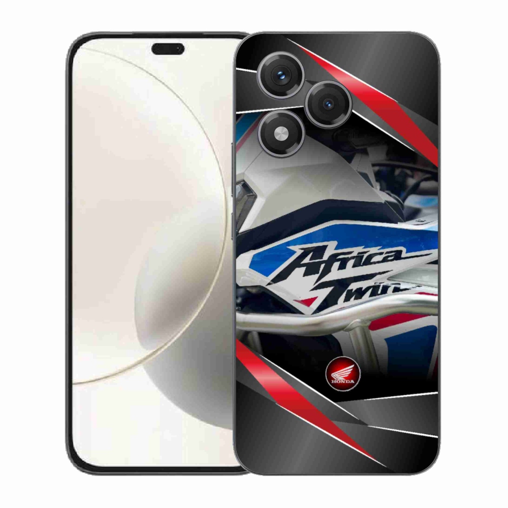 Gelový kryt mmCase na Honor 400 Lite - motorka honda